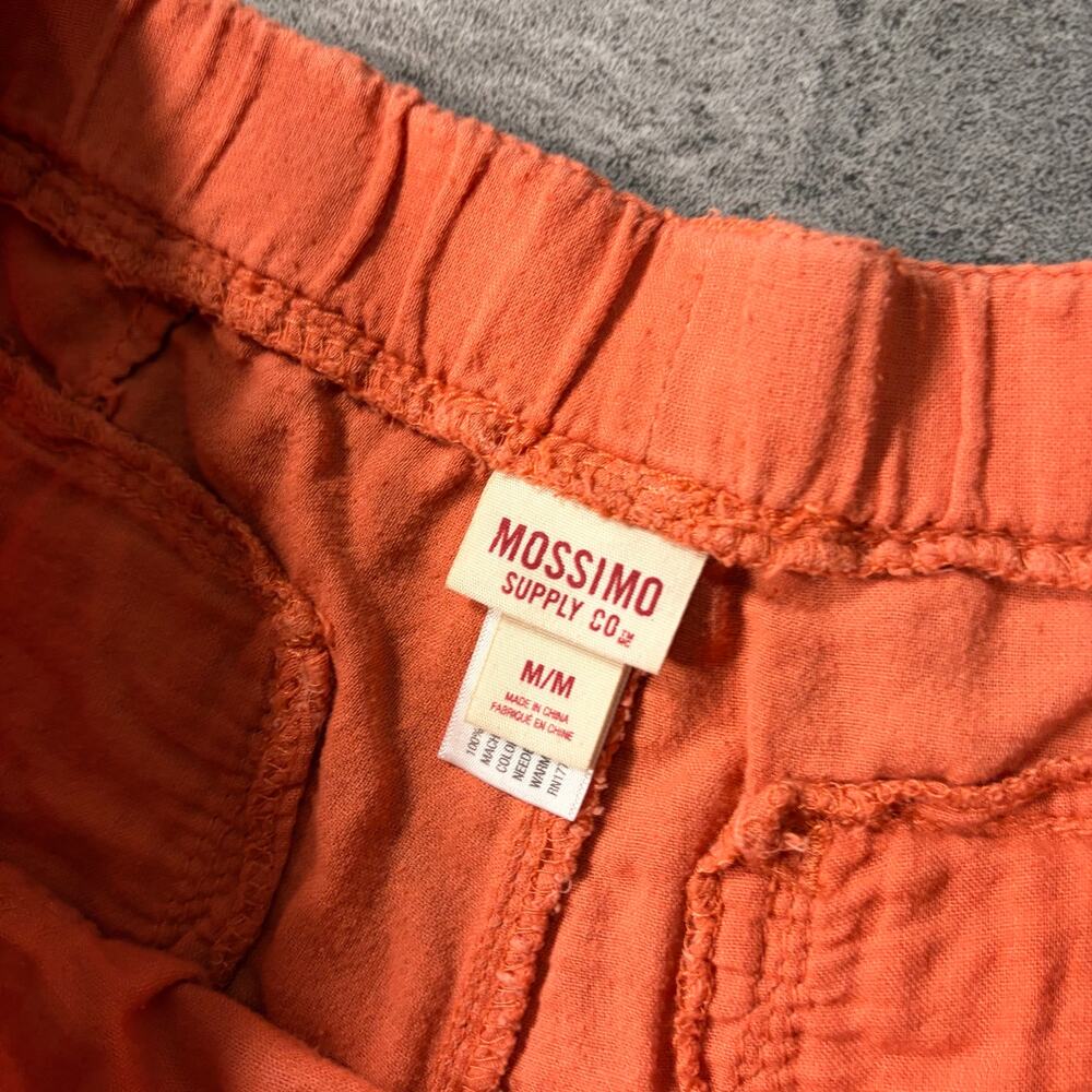 Y2k Mossimo Orange Comfy Mini Shorts - Picture 3 of 6
